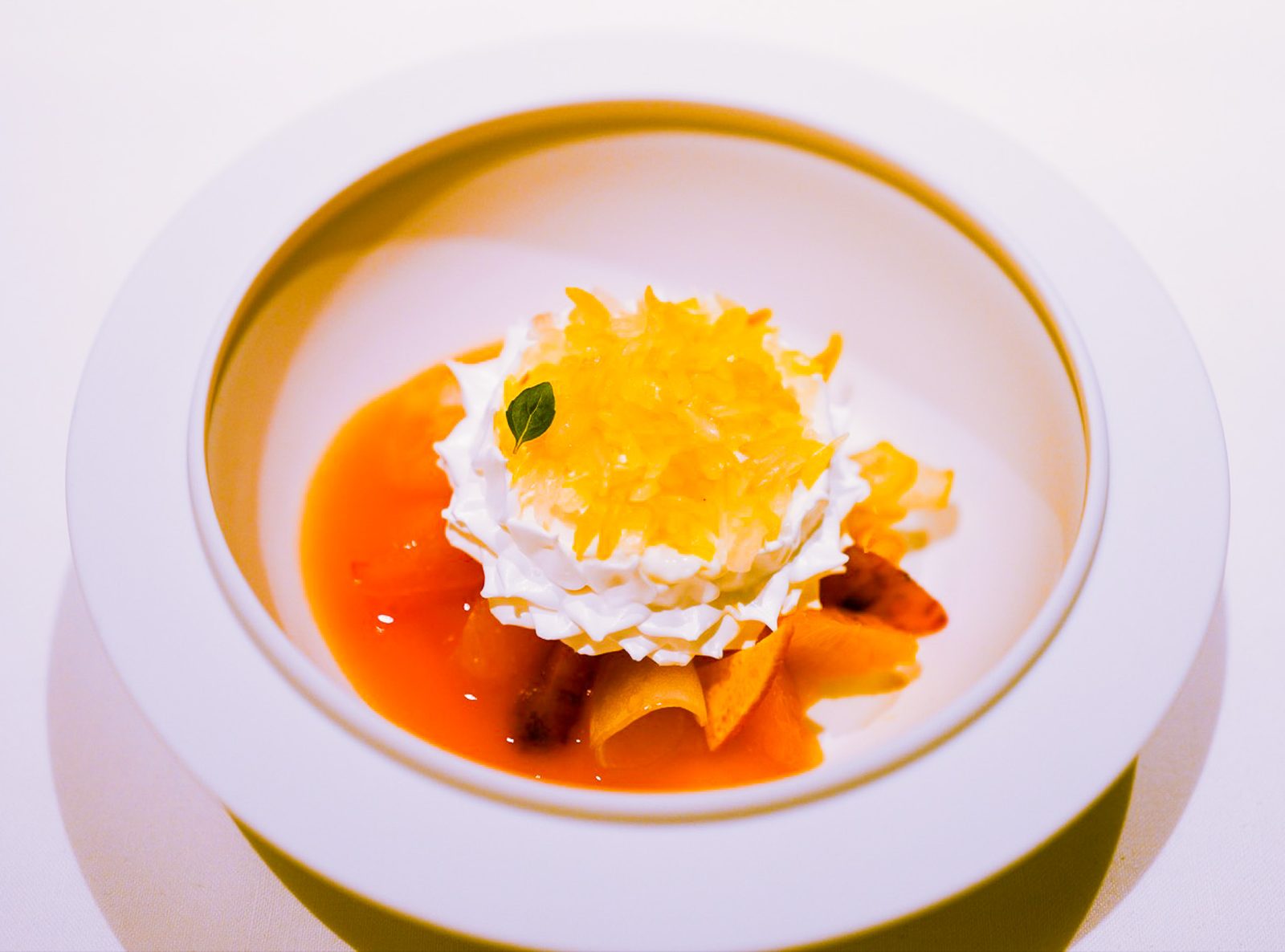 Citrus Meringue original dish — Arnaud Faye