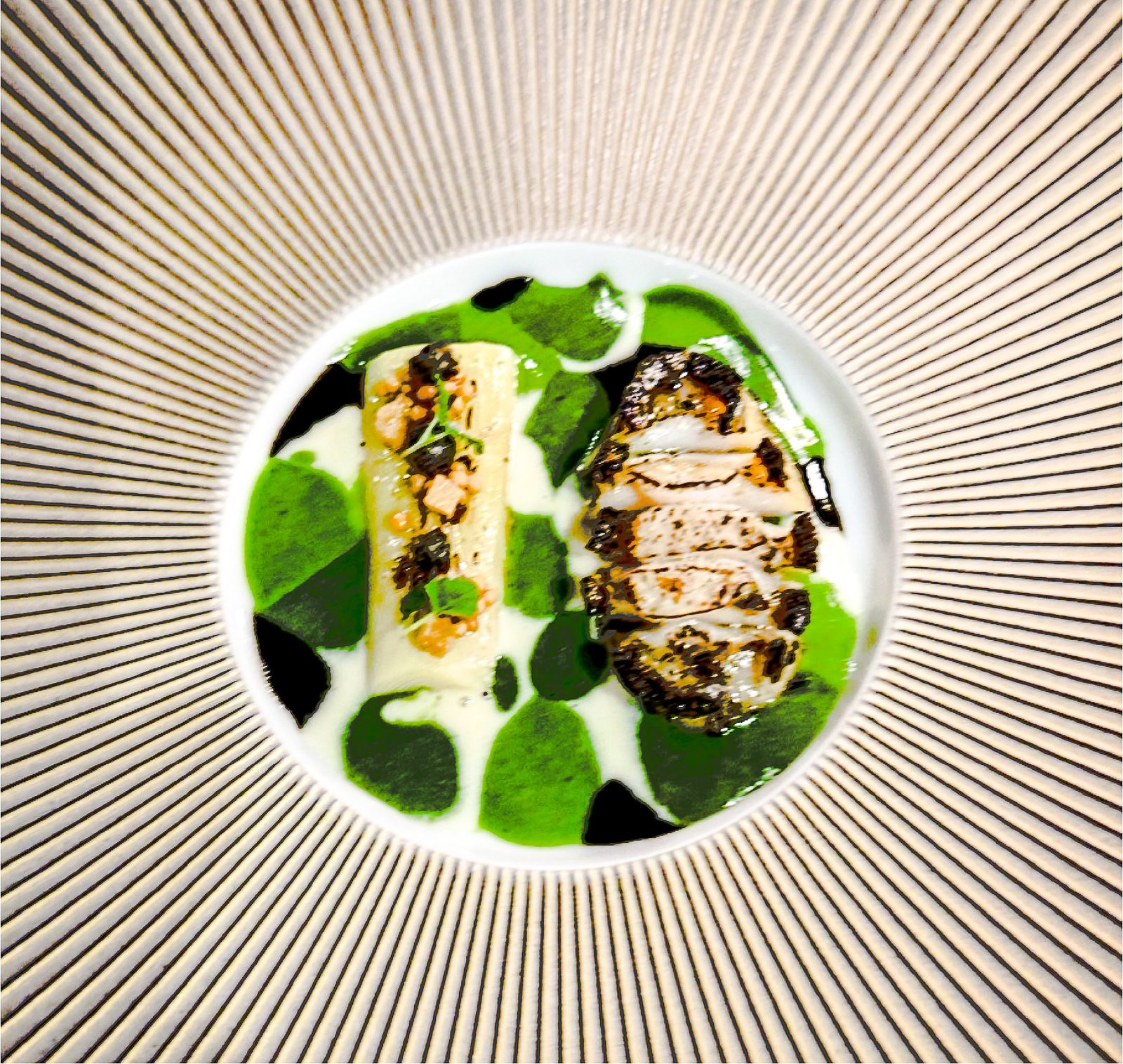 Patchwork Ormeau original dish — Cyril Molard