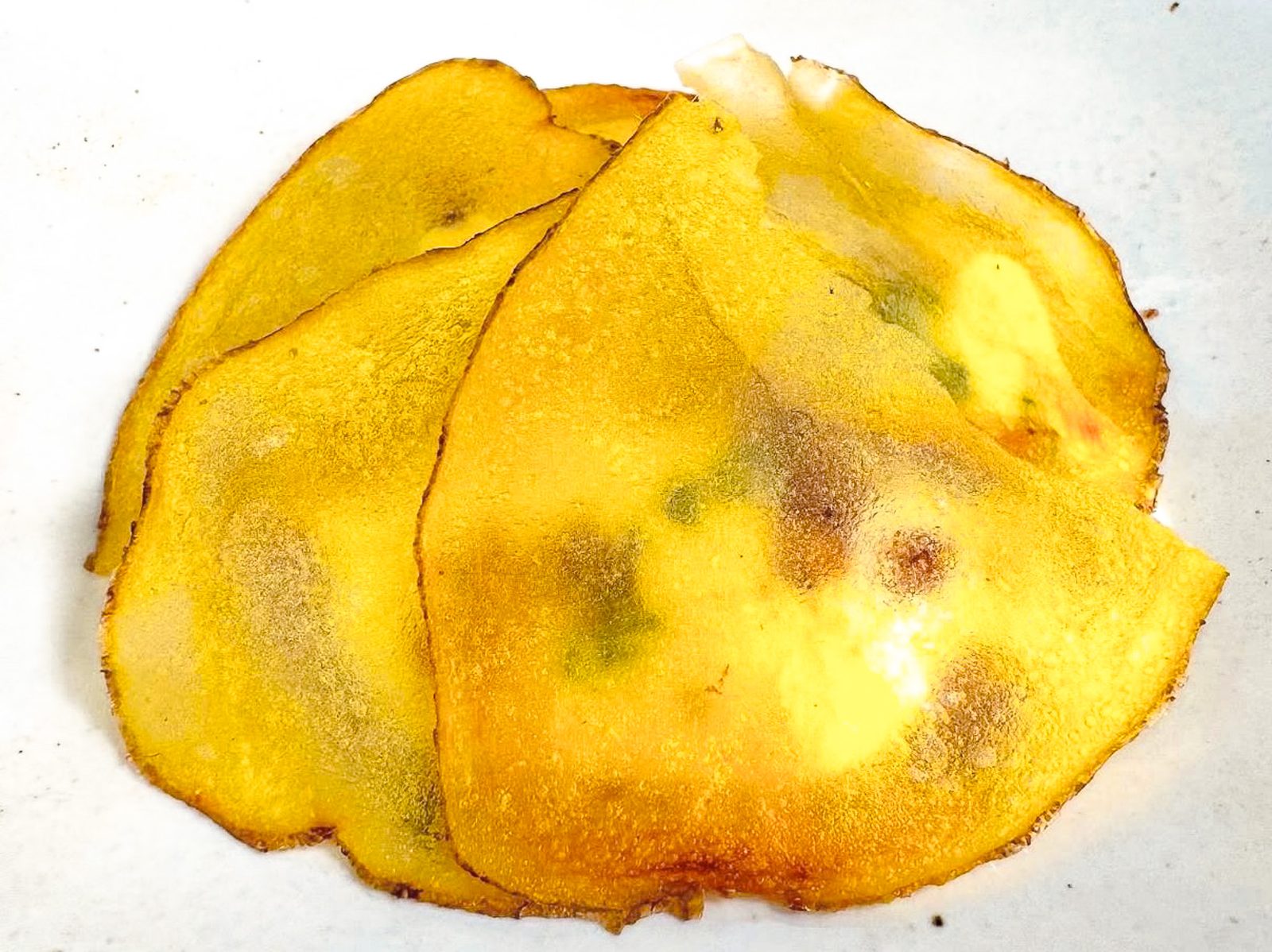 Golden Potato original dish — Santi Taura