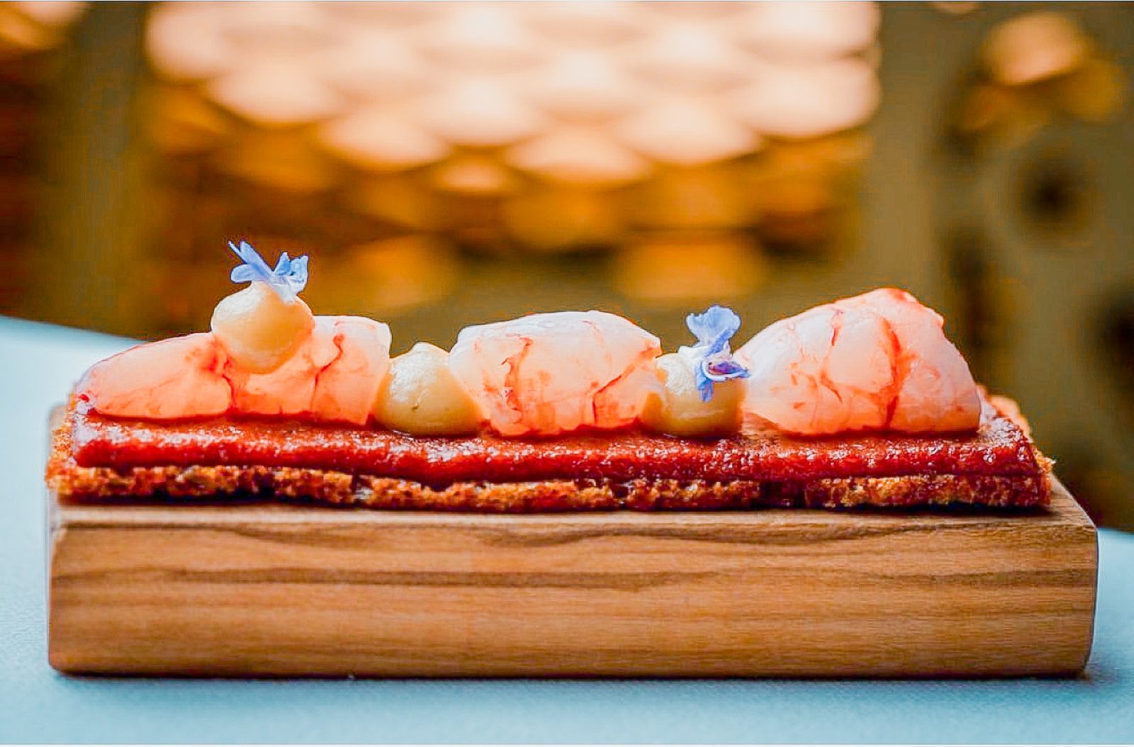 Two Fish Surfing original dish — Santi Taura
