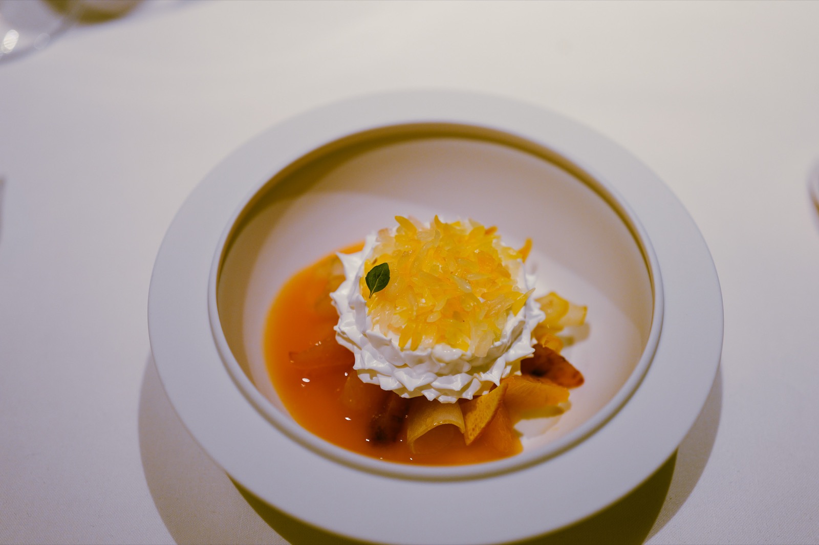 Citrus Meringue original dish — Arnaud Faye