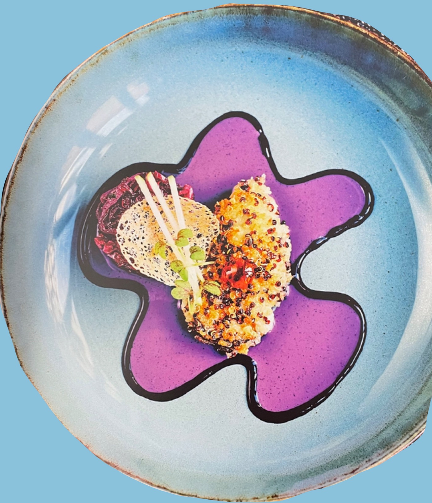 Red Cabbage Pond original dish — Eric Pras