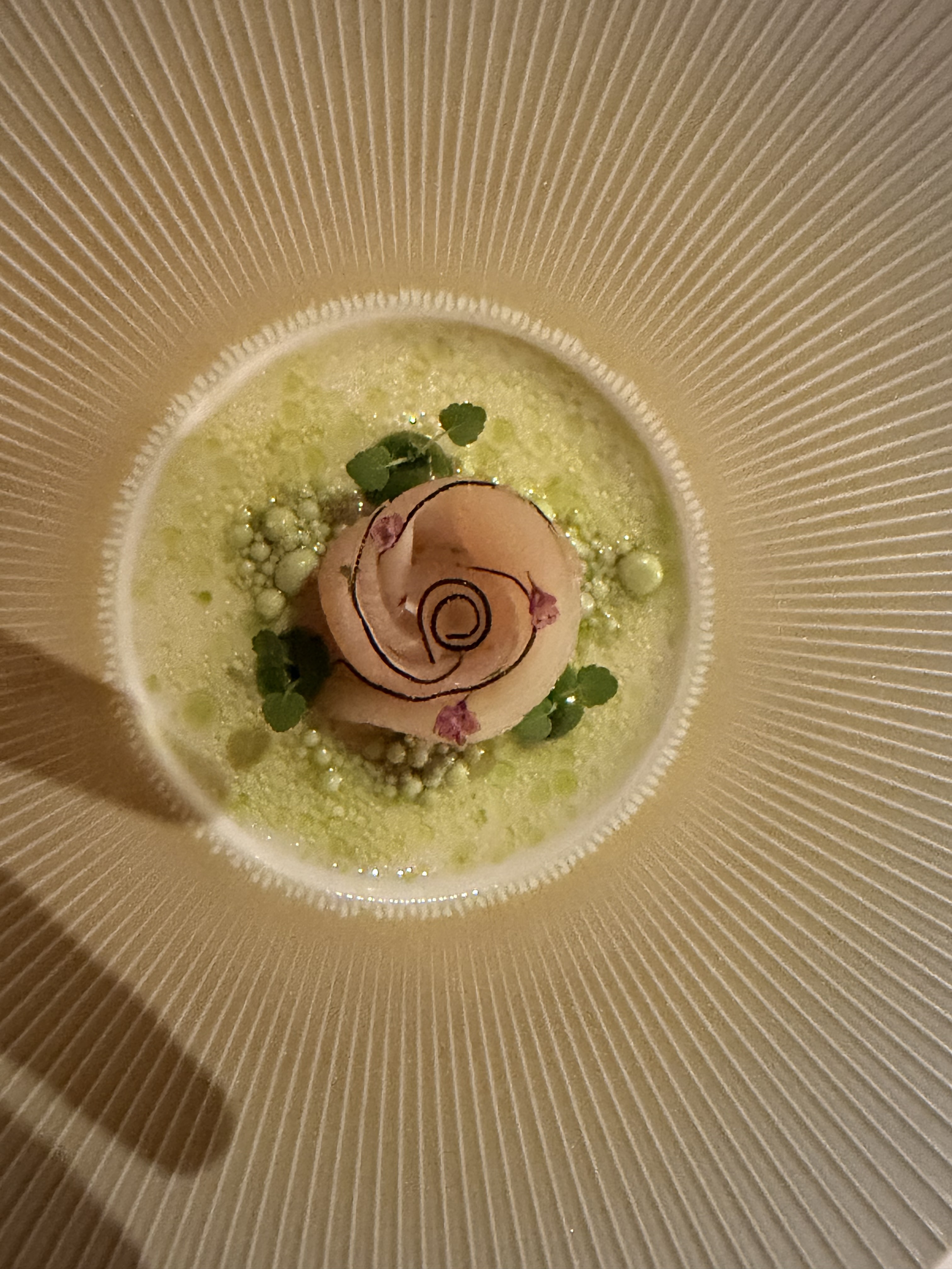 A Rose original dish — Louis Linster
