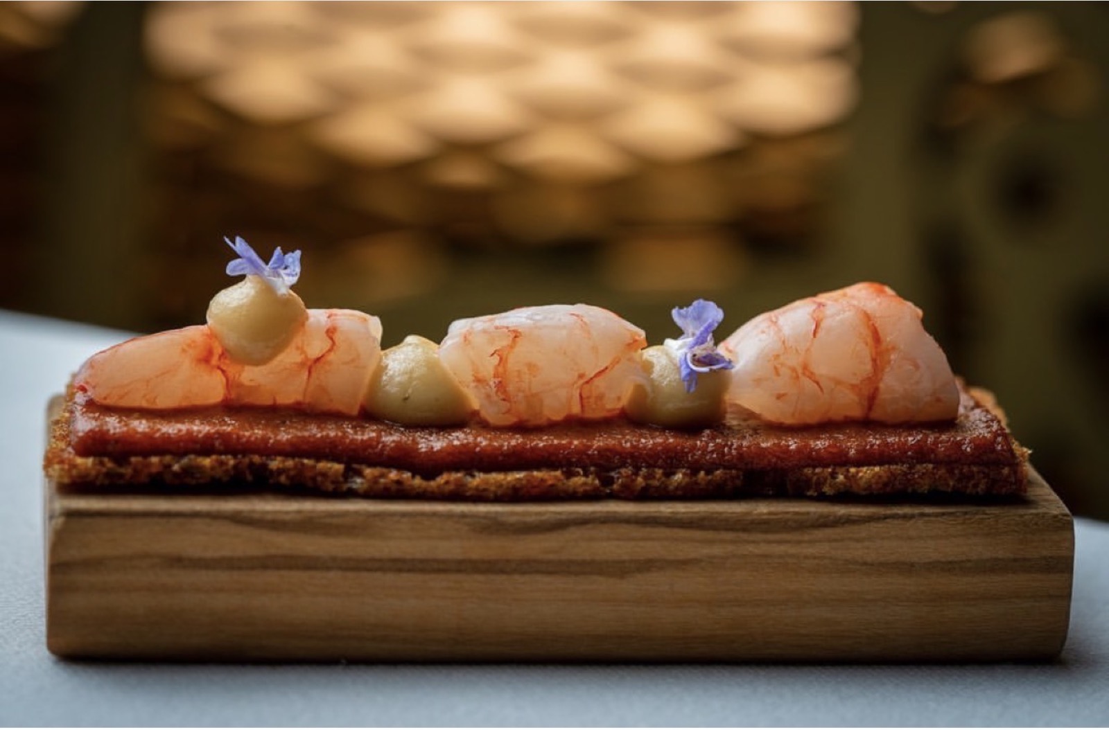 Two Fish Surfing original dish — Santi Taura