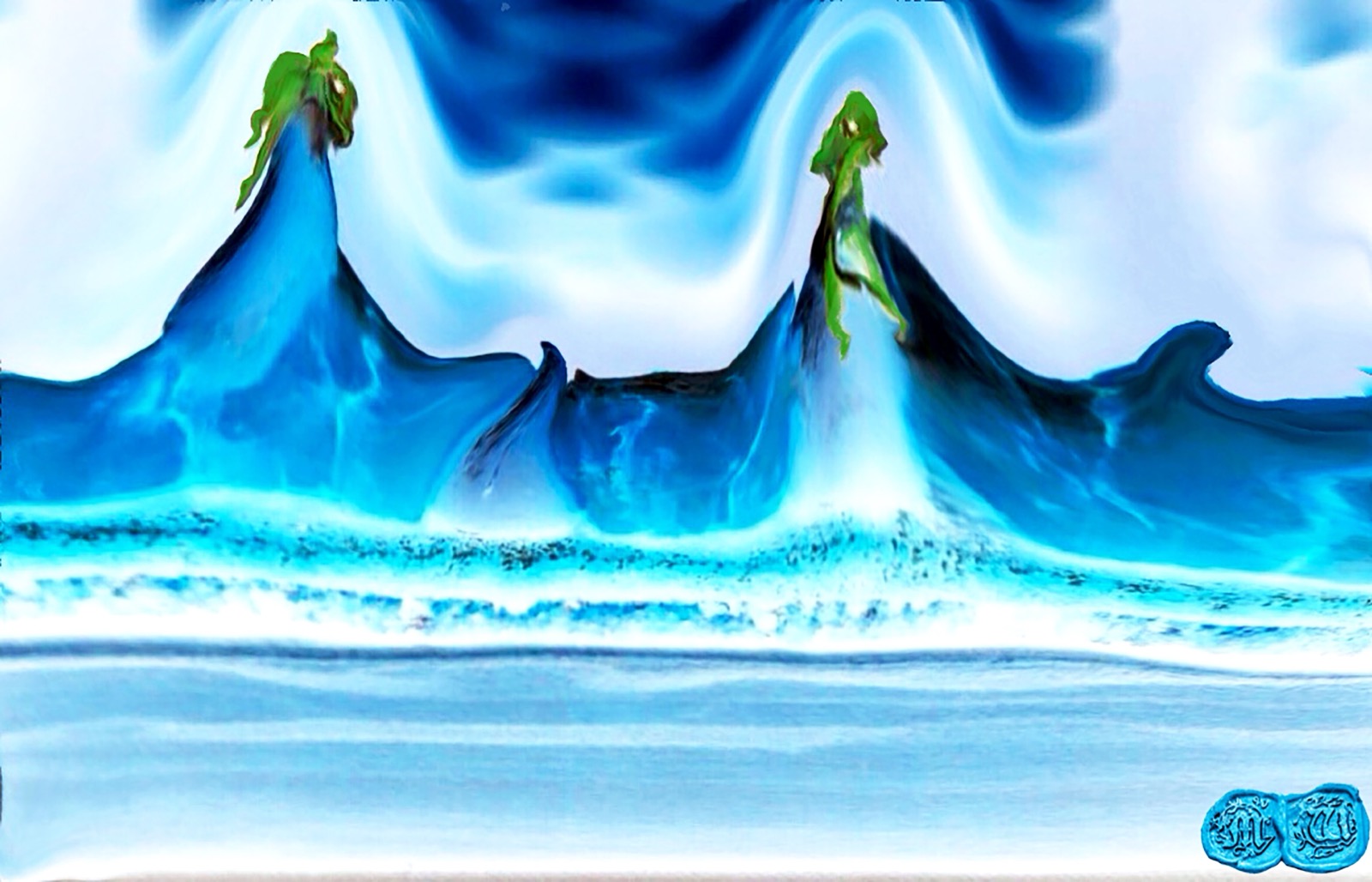 Two Fish Surfing — Santi Taura