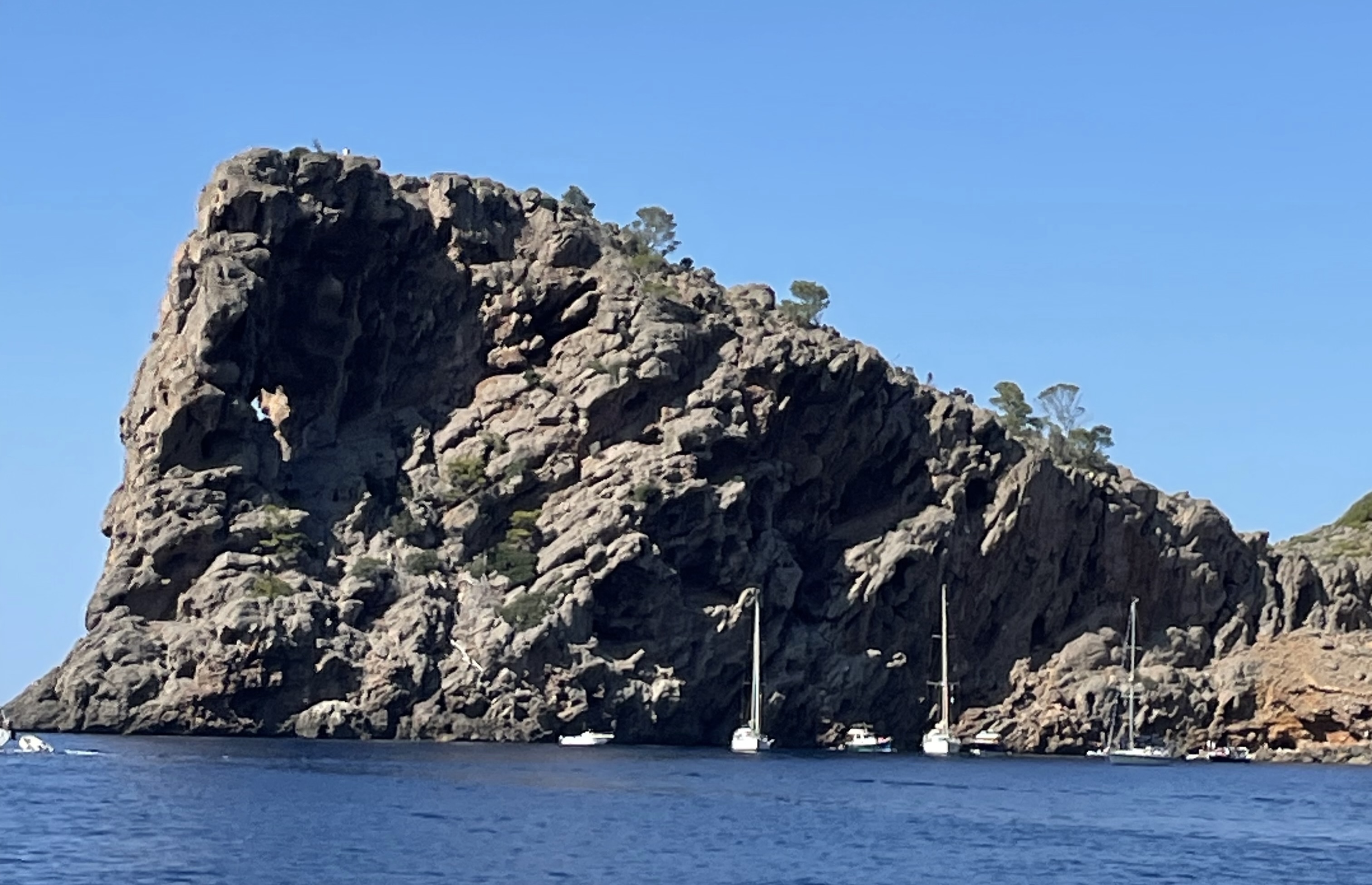 Formazione di scogliera testa di elefante