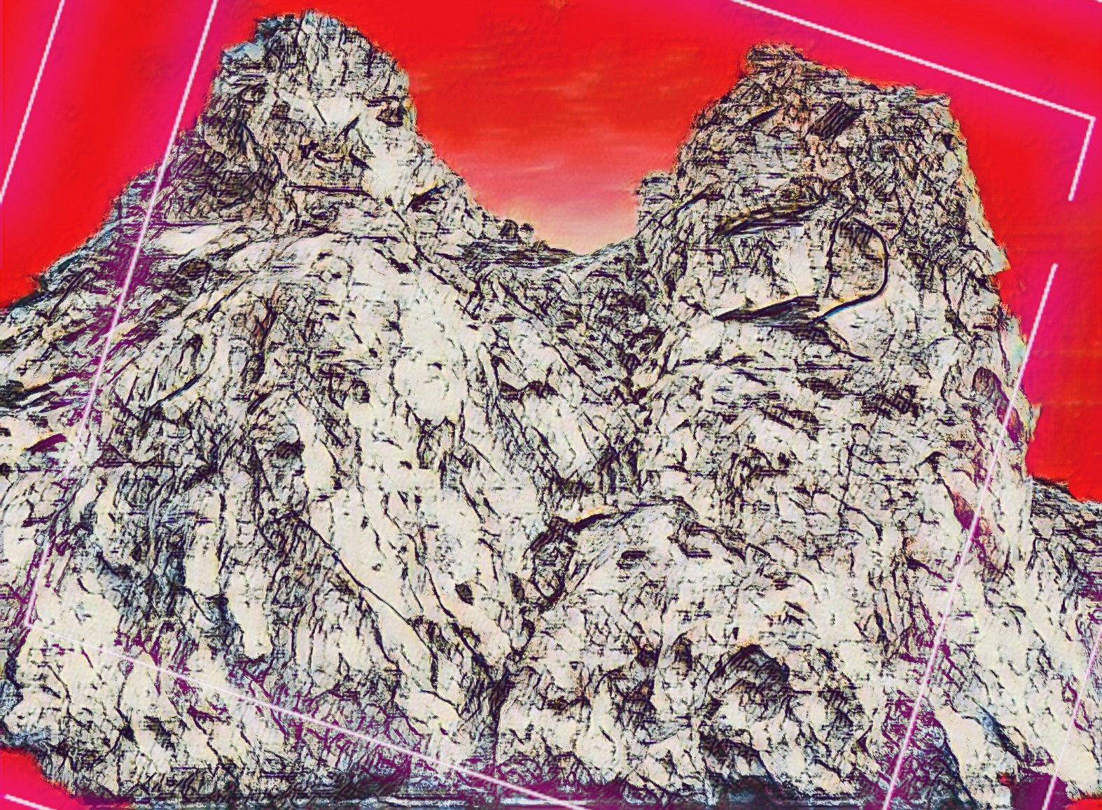 Scogliera Signore e Signora rivisitata